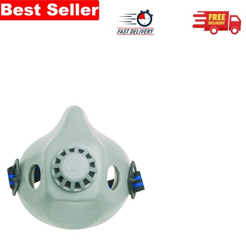 Grey rubber respirator - rubber, half