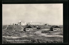 Terschelling, Gezicht op Hotel Paal 8, Postcard 