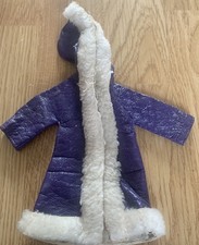 1973 Sindy Pedigree Purple ‘Cosy Coat’ With Fur Trim