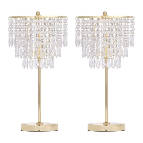 Set modern gold acrylic - set,