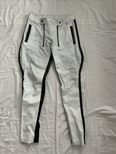 White Leather Sailor Style