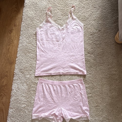 Primark pink cami shorts - primark,