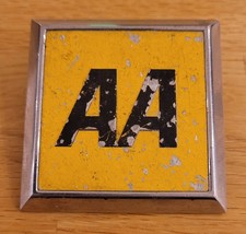 1970's Vintage Chrome Enamel