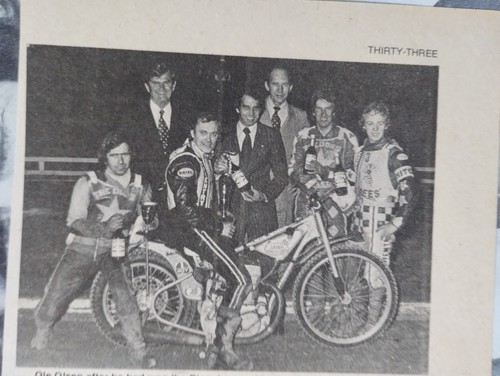 Di46 ephemera 1970s speedway - ephemera,