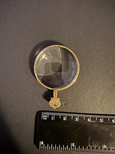 Antique brass 0 reading - +8.0,