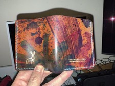 Orraman Leather SHELL CORDOVAN THE CHIEFTAIN wallet