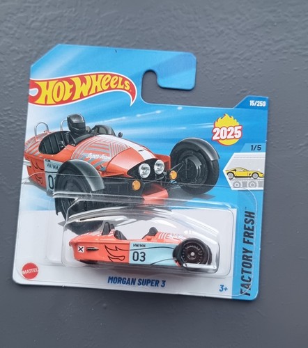 Hot wheels morgan - hot, 3
