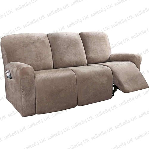 Velvet elastic stretch sofa - velvet,