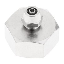 Metal Push Fit Connection Adapter PE Pipe Screw Connection 3/4 "female X 1/4"