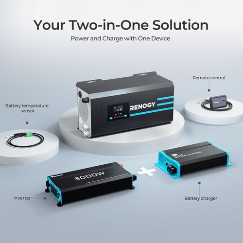 Renogy 3000w pure sine wave - pure,