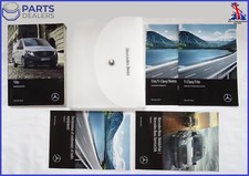 GENUINE MERCEDES-BENZ VITO W477 2014-2019 OWNERS MANUAL HANDBOOK PACK