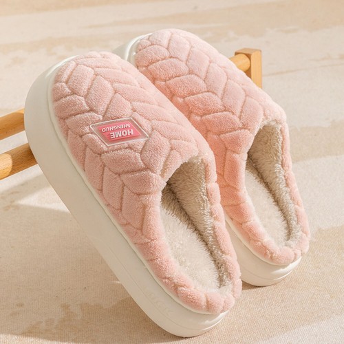 Comfortable fluffy slippers - fluffy,