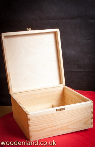 Unpainted new wooden - unpainted, box