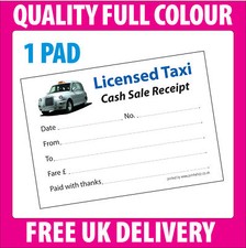 1 x Licensed Taxi Minicab
