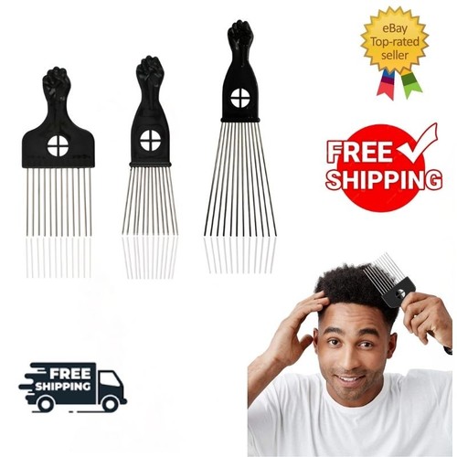Afro hair pick comb set - hair,