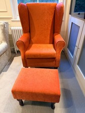 Lovely wingback orange