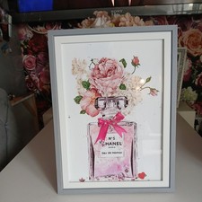 CRUSHED DIAMOND PERFUME BOTTLE