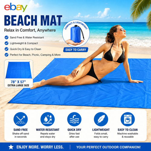 Outdoor beach mat extra large - mat,