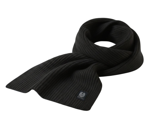 Belstaff dock wool knit scarf - wool,