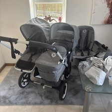 Bugaboo Donkey3  Grey  melangeP ushchairs Double/twin  Seat Stroller (cel 1)