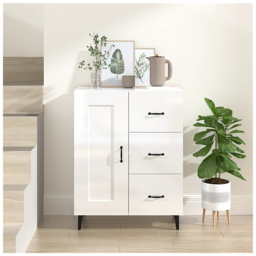 Sideboard high gloss white - high,