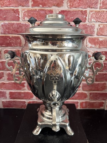 Vintage large chrome - vintage, plated