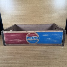 Pepsi-Cola Wooden Crate -