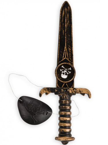 22cm pirate dagger with eye - 22cm,