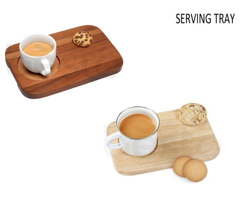 Wooden tea and - wooden,