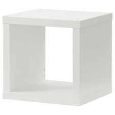IKEA KALLAX White Shelving