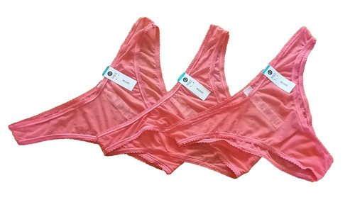 Women pack peach mesh - 3,