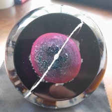 Caithness Ringed Planet Paperweight Limited Edition
