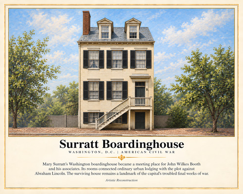 Surratt boardinghouse dormer - boardinghouse,