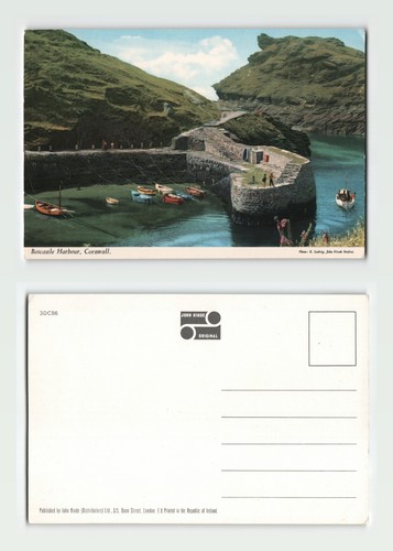 Postcard boscastle harbour - postcard,