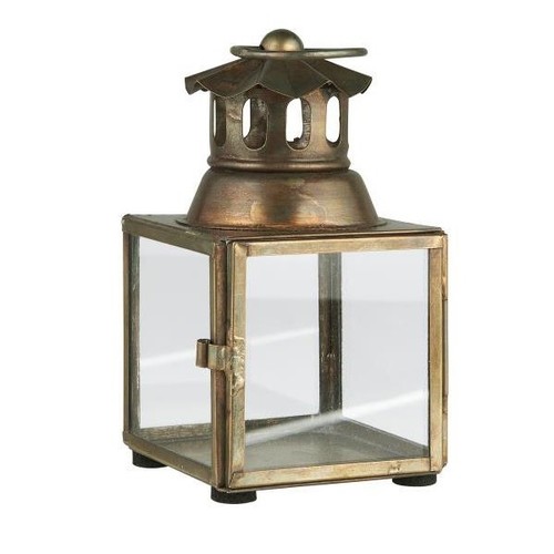 Small square brass - small,