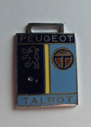 Vintage enamel peugeot talbot - vintage,