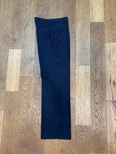 United Colour Of Benetton Women's Navy Wool Trousers size uk 10