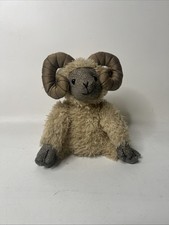 VINTAGE OLD DORA MOUSE AND COMPANY FABRIC WEIGHTED GOAT DOORSTOP DORAMOUSE #C