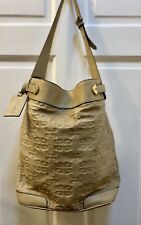 COCCINELLE Soft Leather Bucket Bag.  Cream. Used Once.