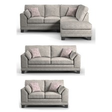 Hilliard Mist Corner Sofa 3 +
