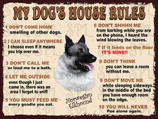 My dog's house rules Norwegian