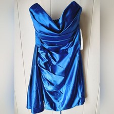 Stacees liquid satin Royal