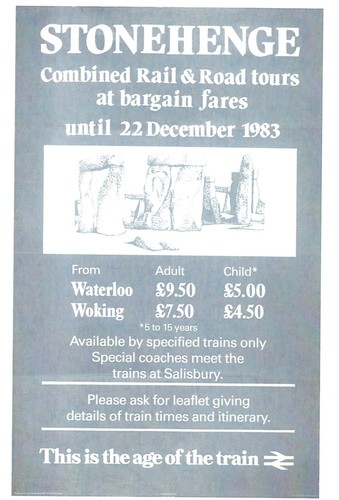 Rail advert stonehenge - rail,