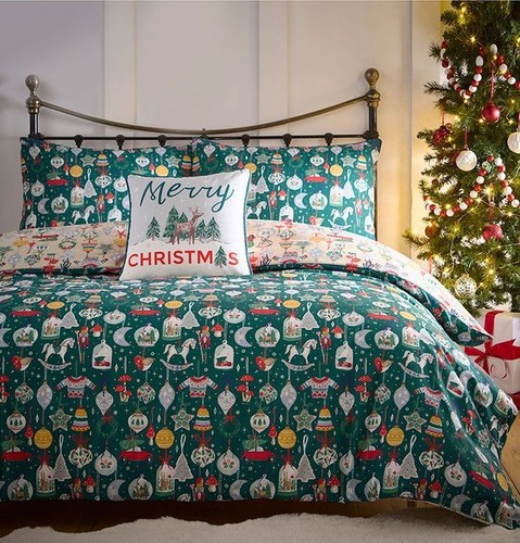 Christmas ornaments bedding - ornaments,