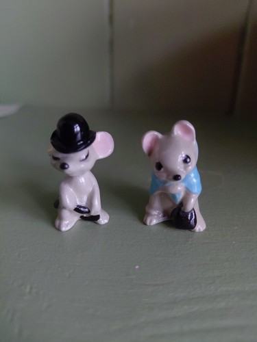 Vintage hagen renaker mice - hagen,