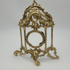 Vintage Ornate Brass Clock