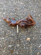 vintage French grape vine root corkscrew