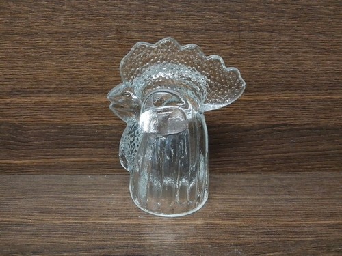 Glass cockerel shaped - cockerel-shaped, bottle