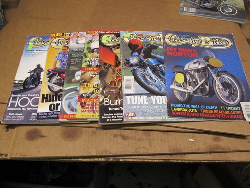 Classic bike magazines 1991 - classic,