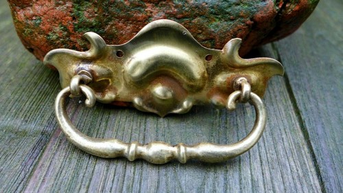 Antique vintage brass - , pull